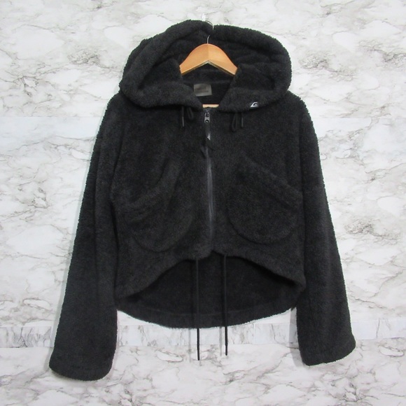 gymshark fuzzy jacket